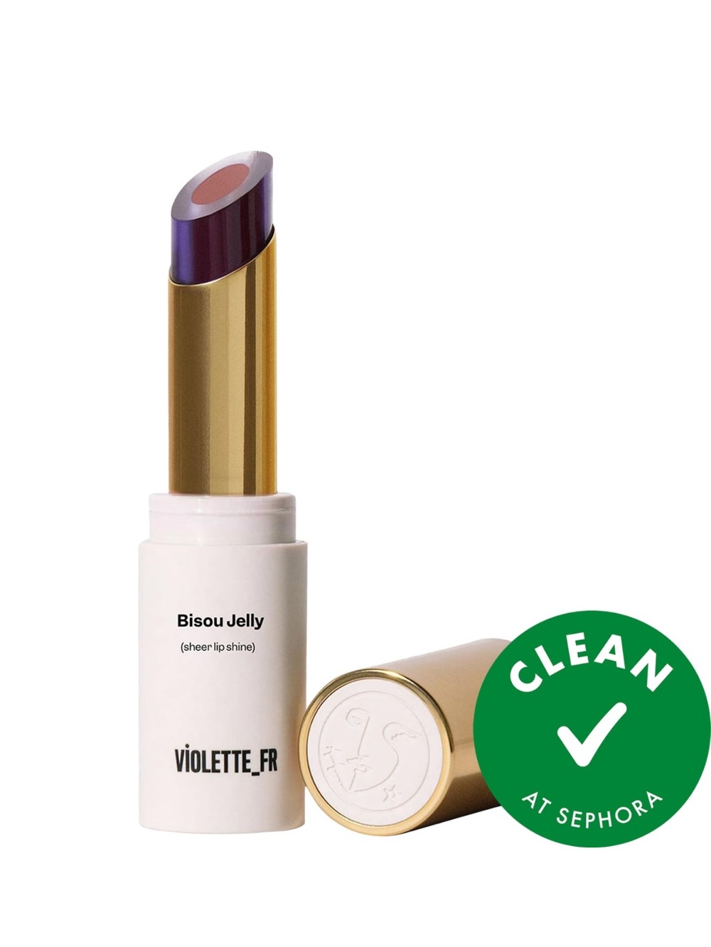 Violette_FR Bisou Jelly Sheer Shine Hydrating Lipstick in Confiture de Figue